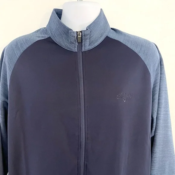 NWT Callaway Men's Golf Full Zip Track Jacket - Picture 6 of 13